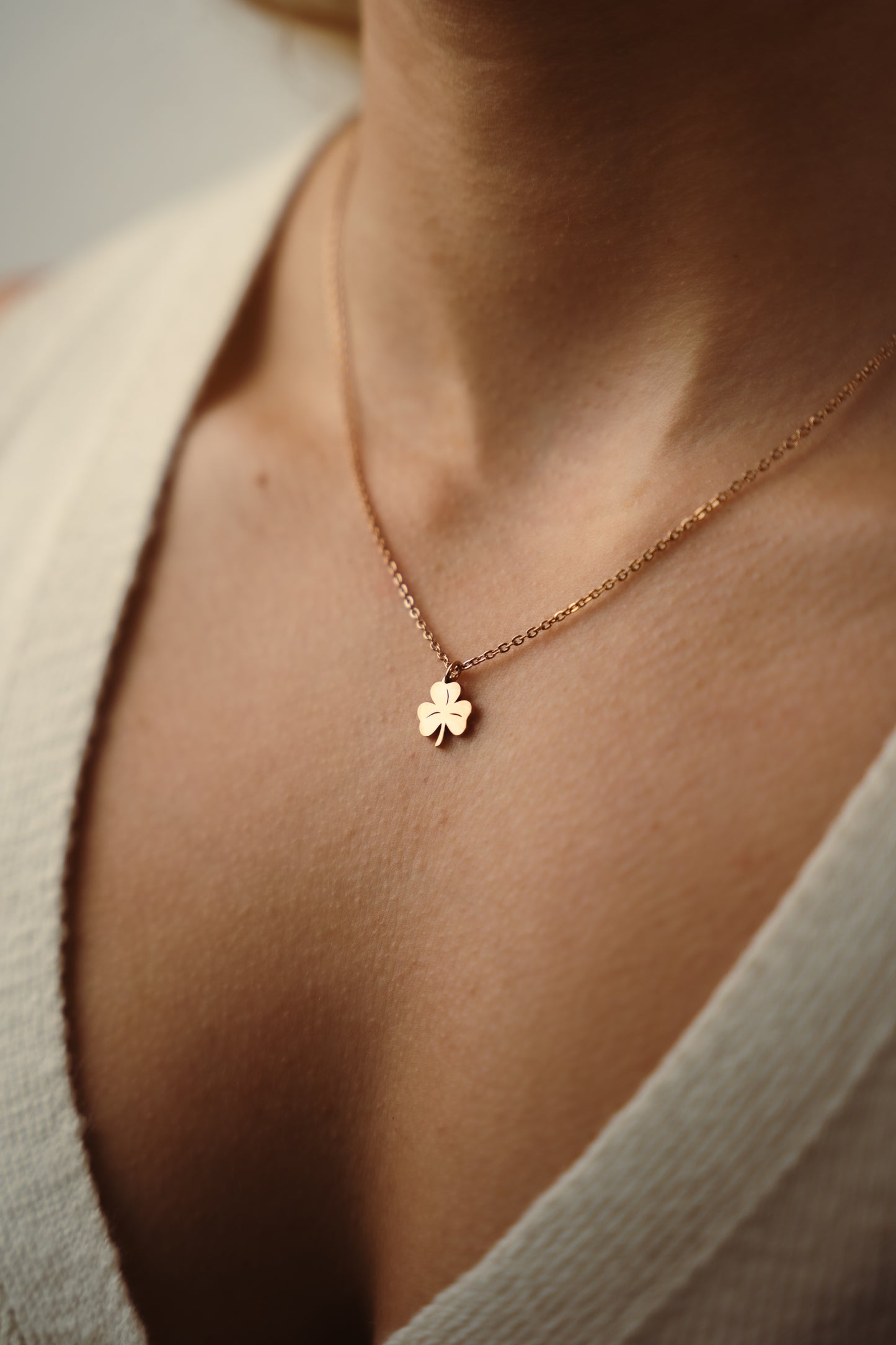 Shamrock Pendant Necklace