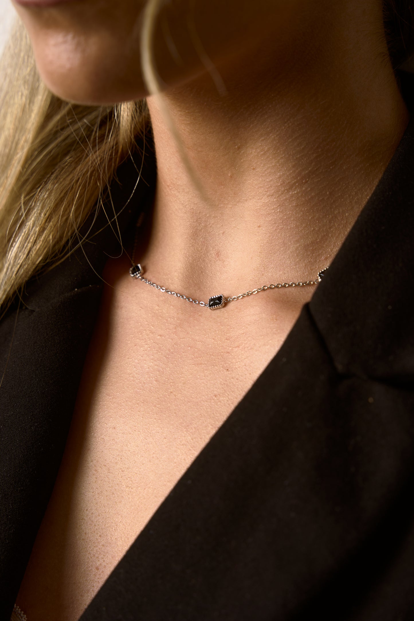 Blarney Black Stone Necklace