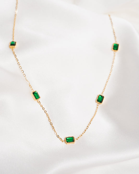 Irish Emerald Necklace