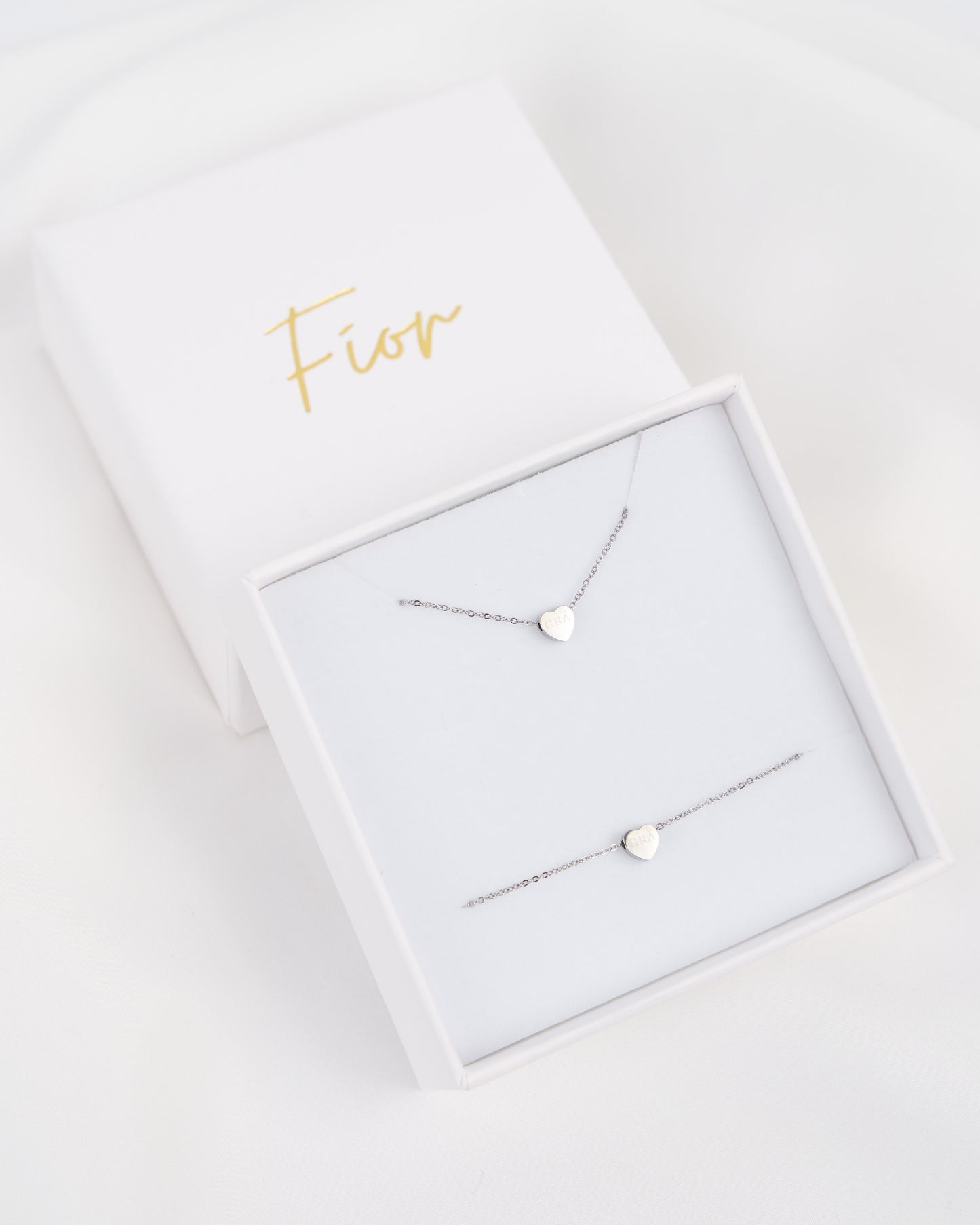 Heart Grá Pendant Gift Set