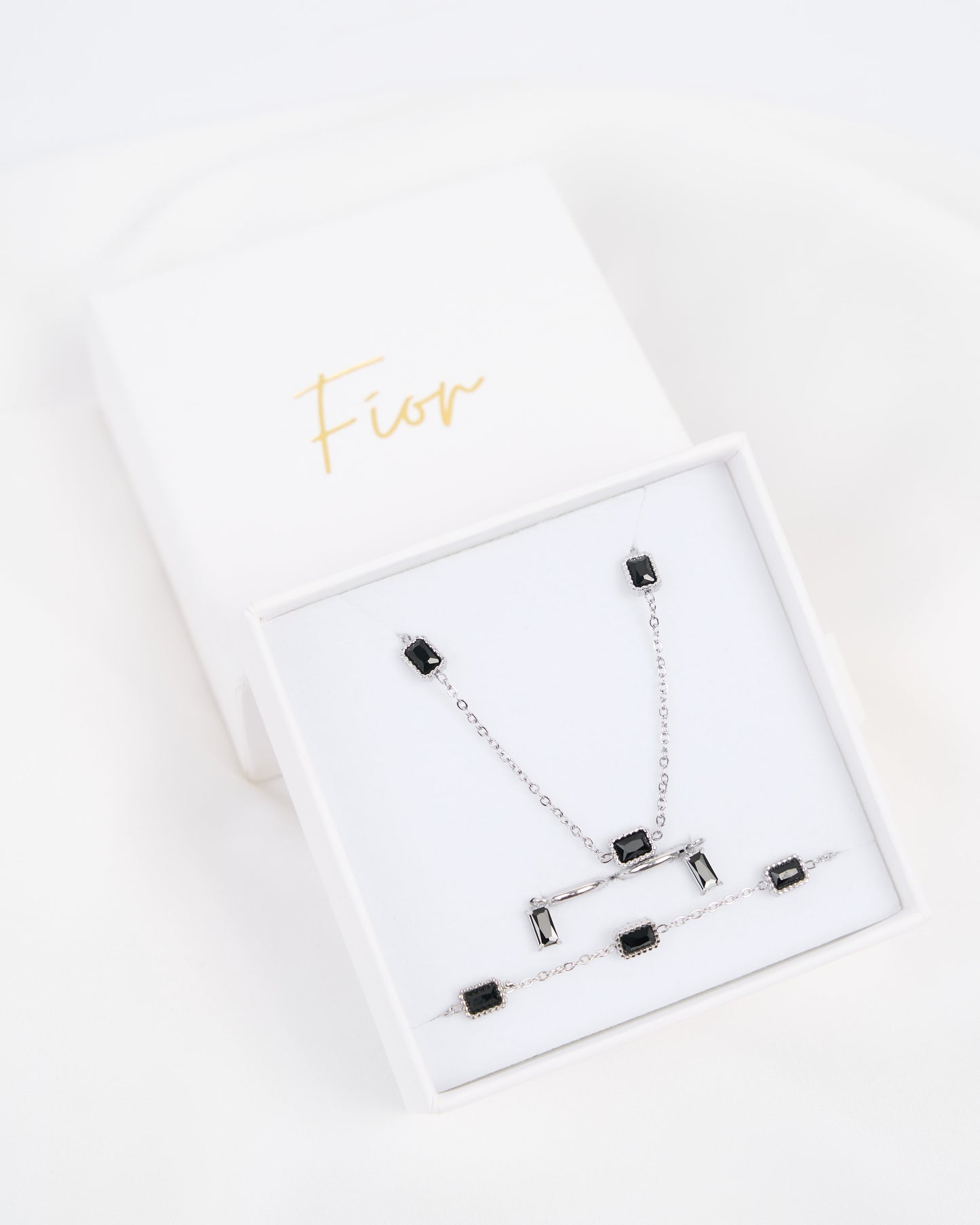 Blarney Black Stone Set