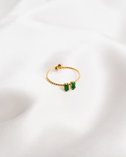 Emerald Stone Ring