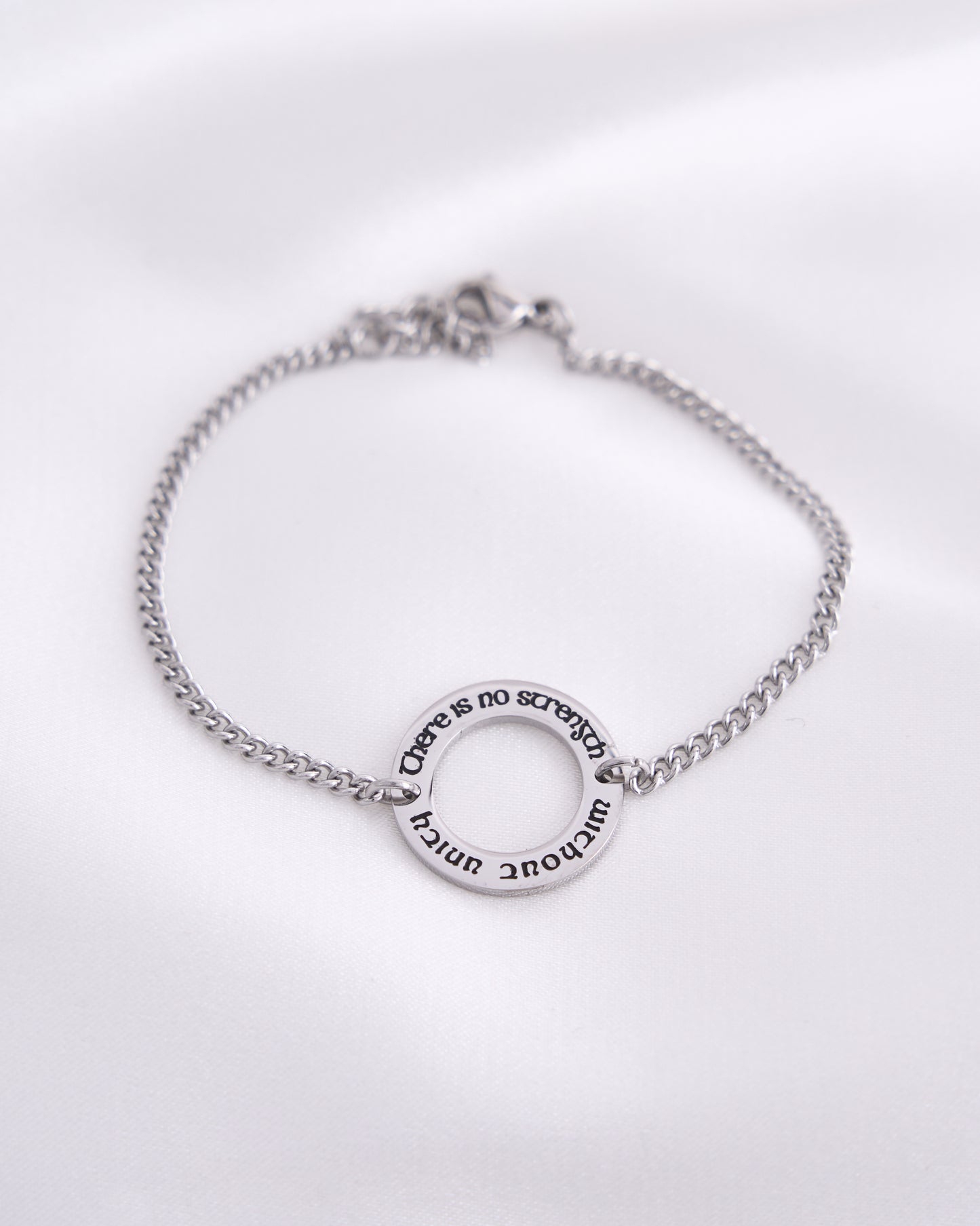 There Is No Strength Without Unity Bracelet