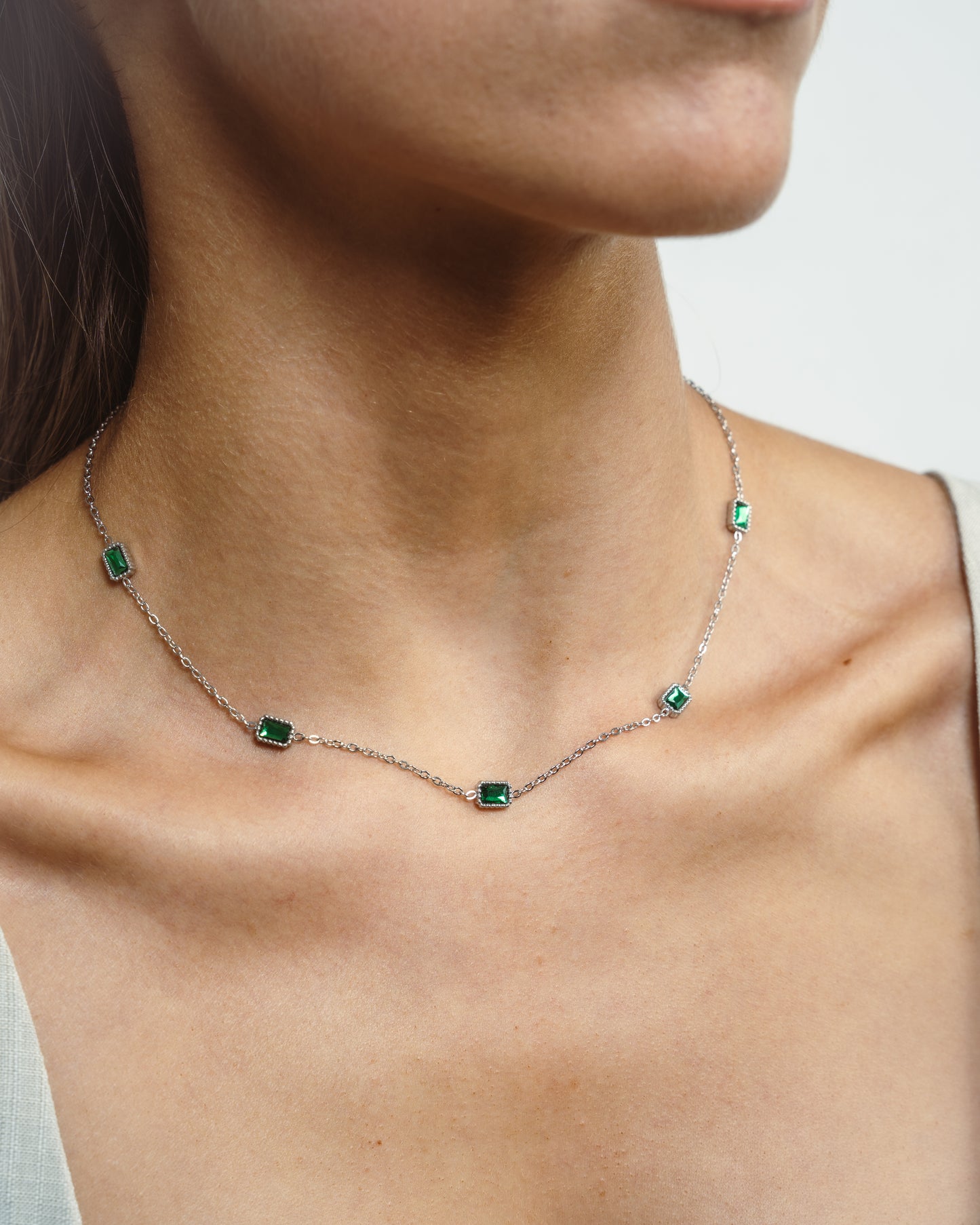 Irish Emerald Necklace