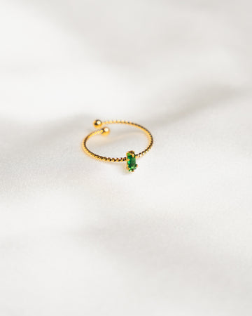 Emerald Stone Ring