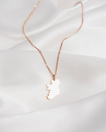 Ireland Map Necklace