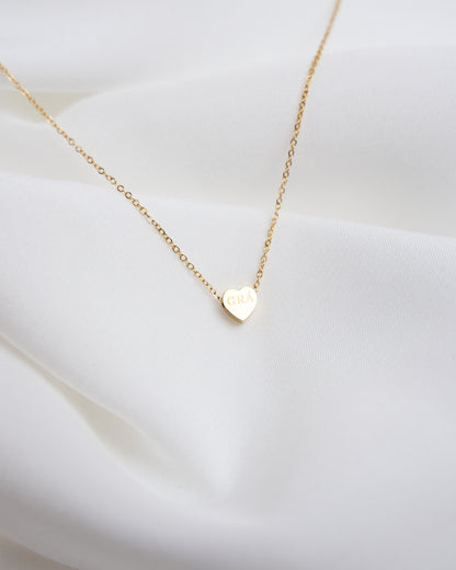 Heart Grá Pendant Necklace