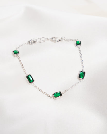 Irish Emerald Bracelet