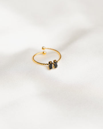 Blarney Black Stone Ring