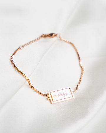 Ogham Grá Bracelet