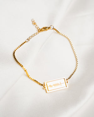 Ogham Grá Bracelet