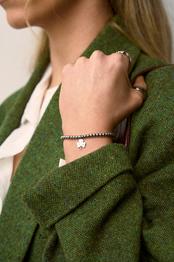 Shamrock Beaded Bracelet