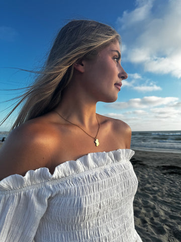 Ireland Map Necklace