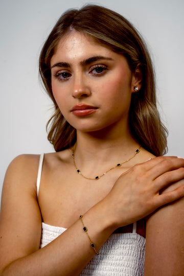 Blarney Black Stone Necklace