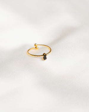 Blarney Black Stone Ring