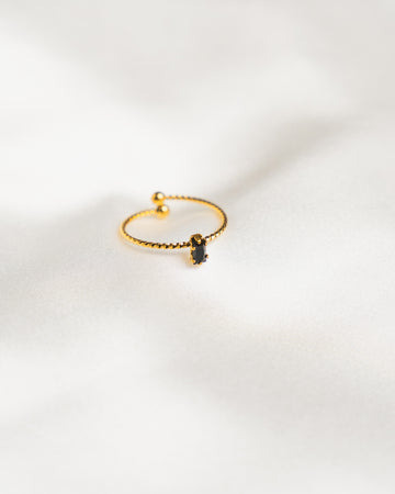 Blarney Black Stone Ring