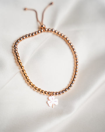 Shamrock Beaded Bracelet