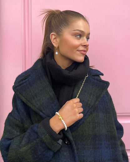 Claddagh Pearl Bracelet