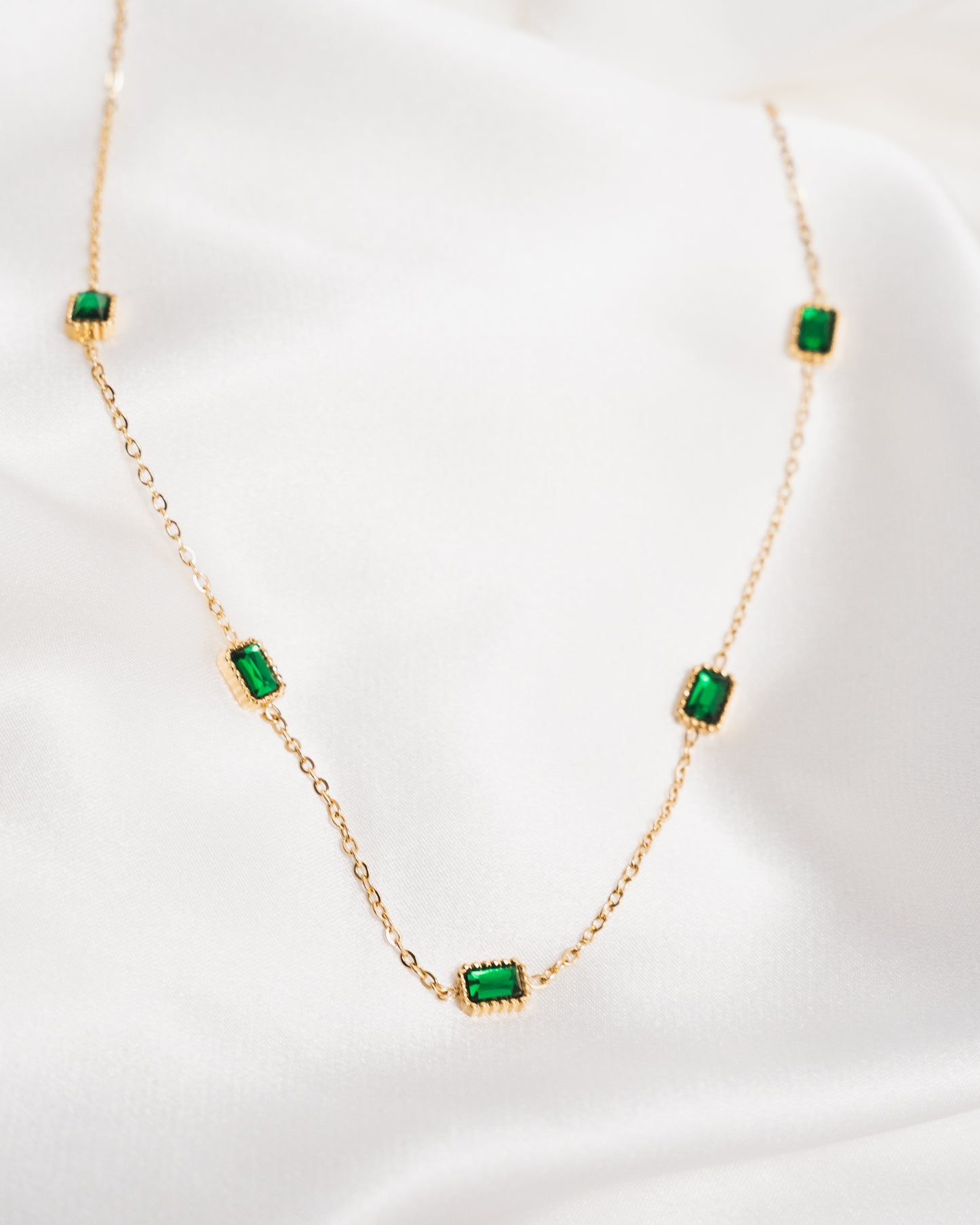 Irish Emerald Necklace