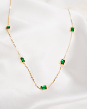 Irish Emerald Necklace