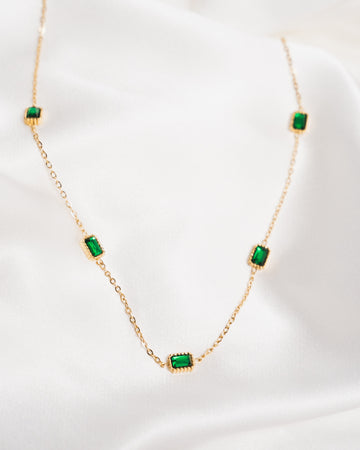 Irish Emerald Necklace