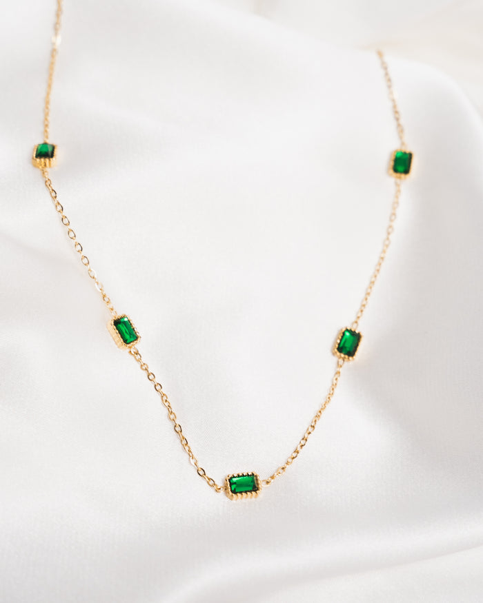 Irish Emerald Necklace