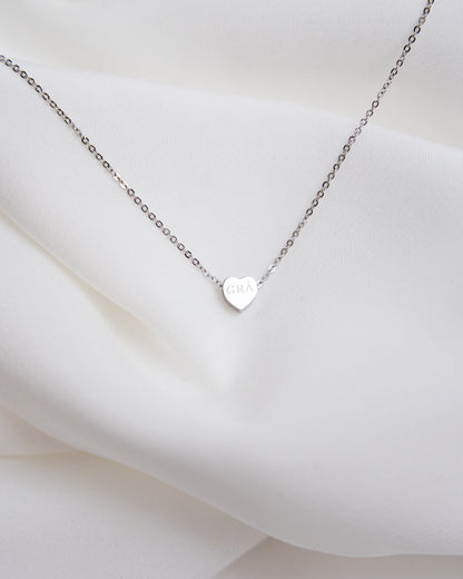 Heart Grá Pendant Necklace