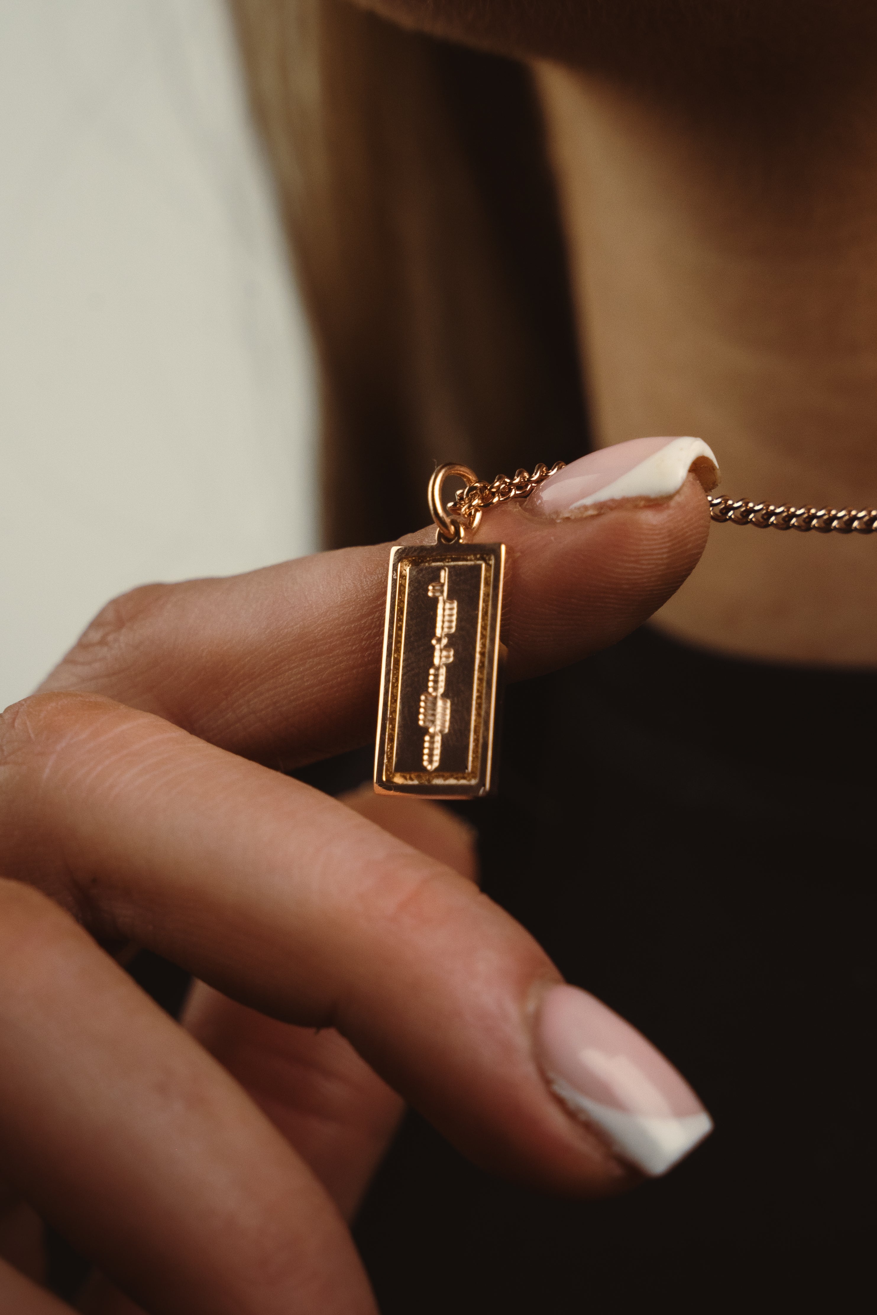 Ogham on sale name pendant