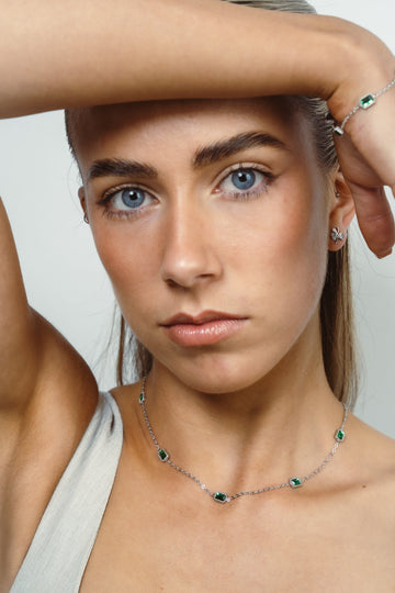 Irish Emerald Necklace