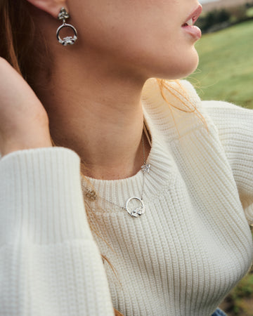 Claddagh Knot Necklace
