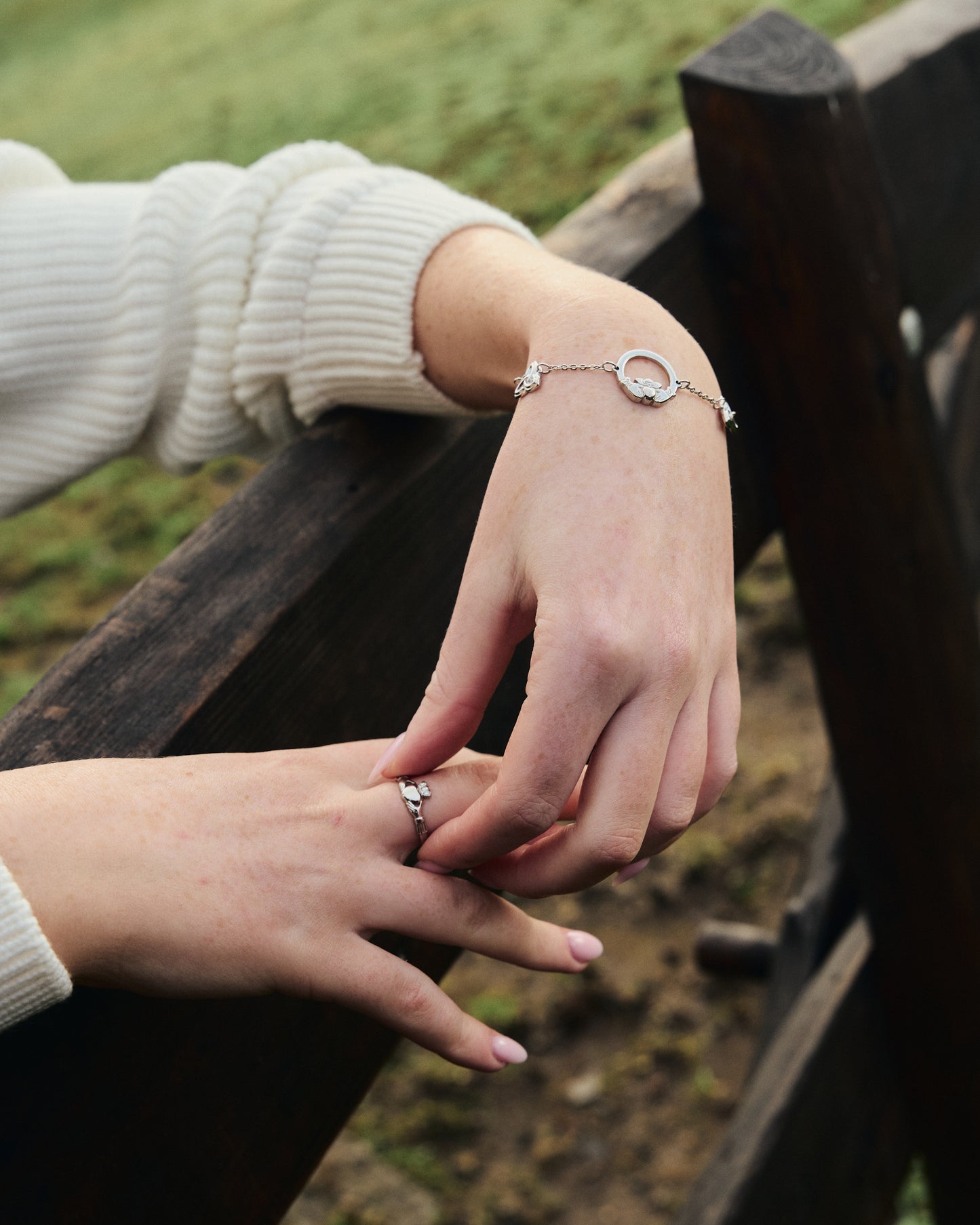 Dainty Claddagh Ring