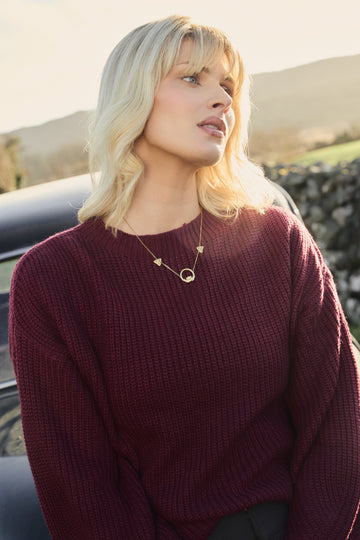 Claddagh Knot Necklace
