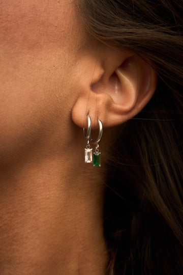 Connemara Crystal Hoop Earrings