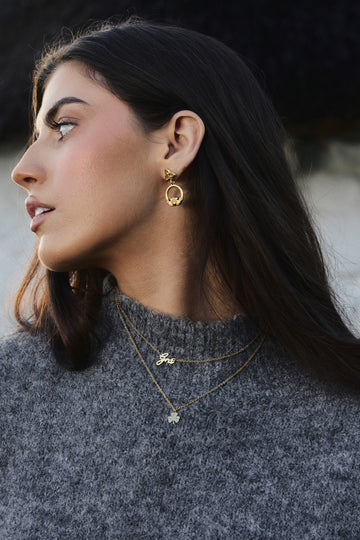 Claddagh Knot Earrings