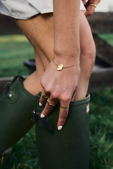 Ireland Map Bracelet