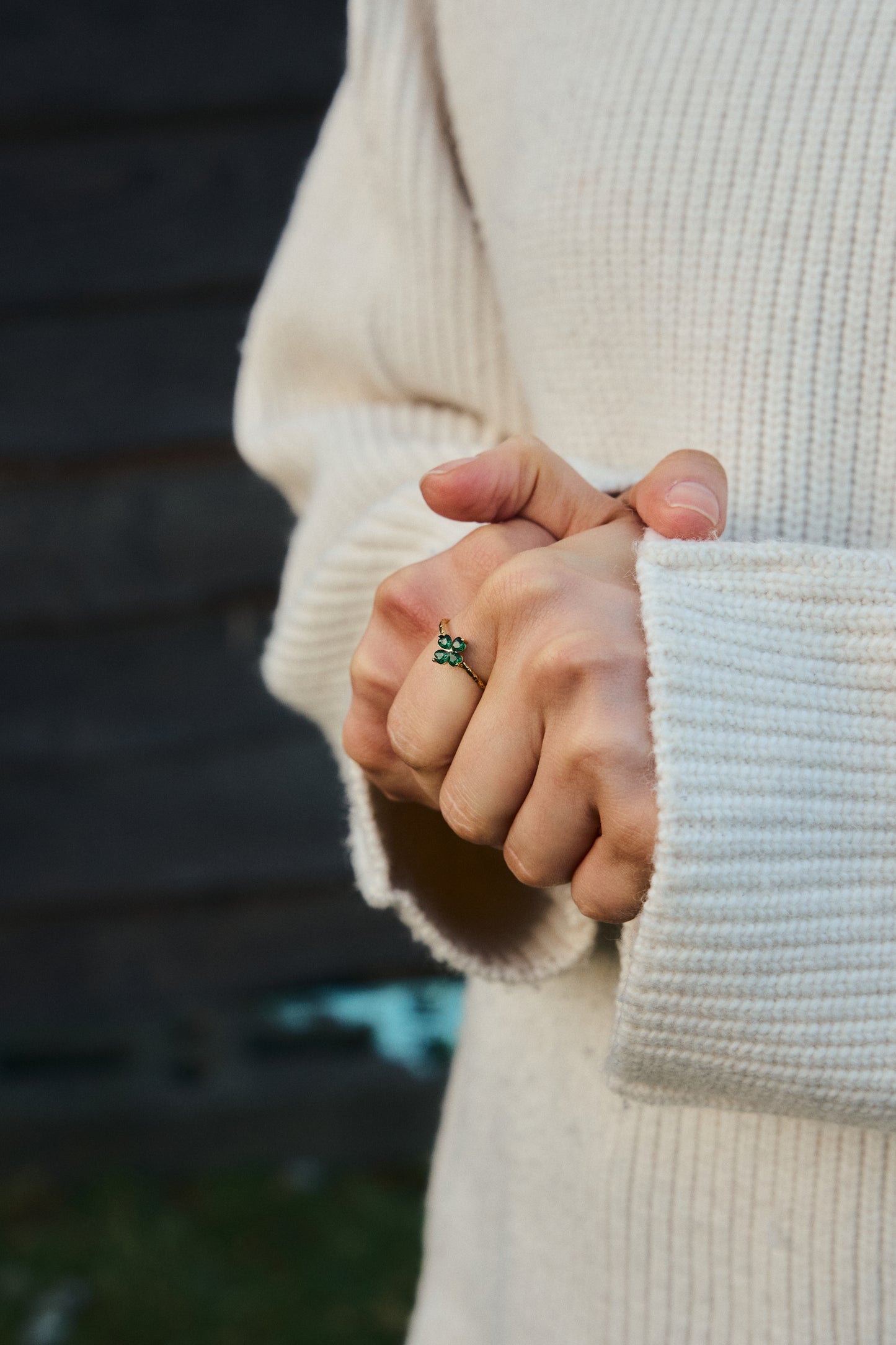 Four Leaf Clover Ring