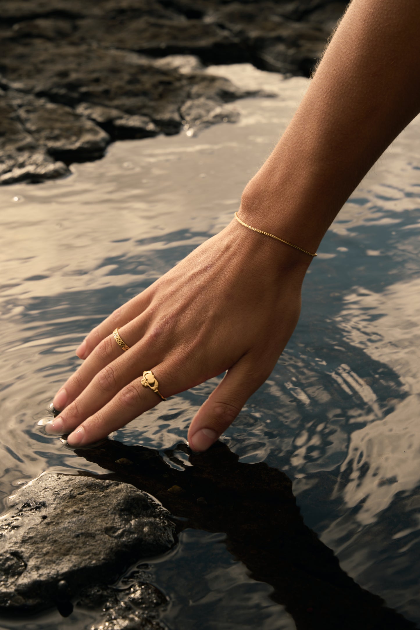 Éire Box Chain Bracelet
