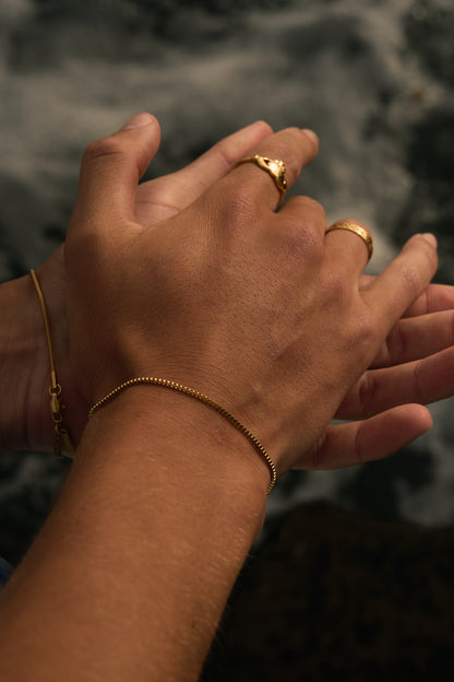 Éire Box Chain Bracelet