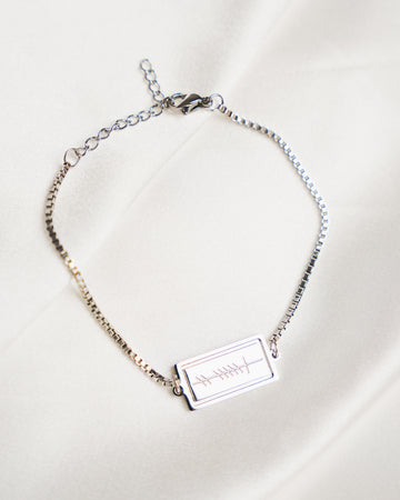 Ogham Grá Bracelet