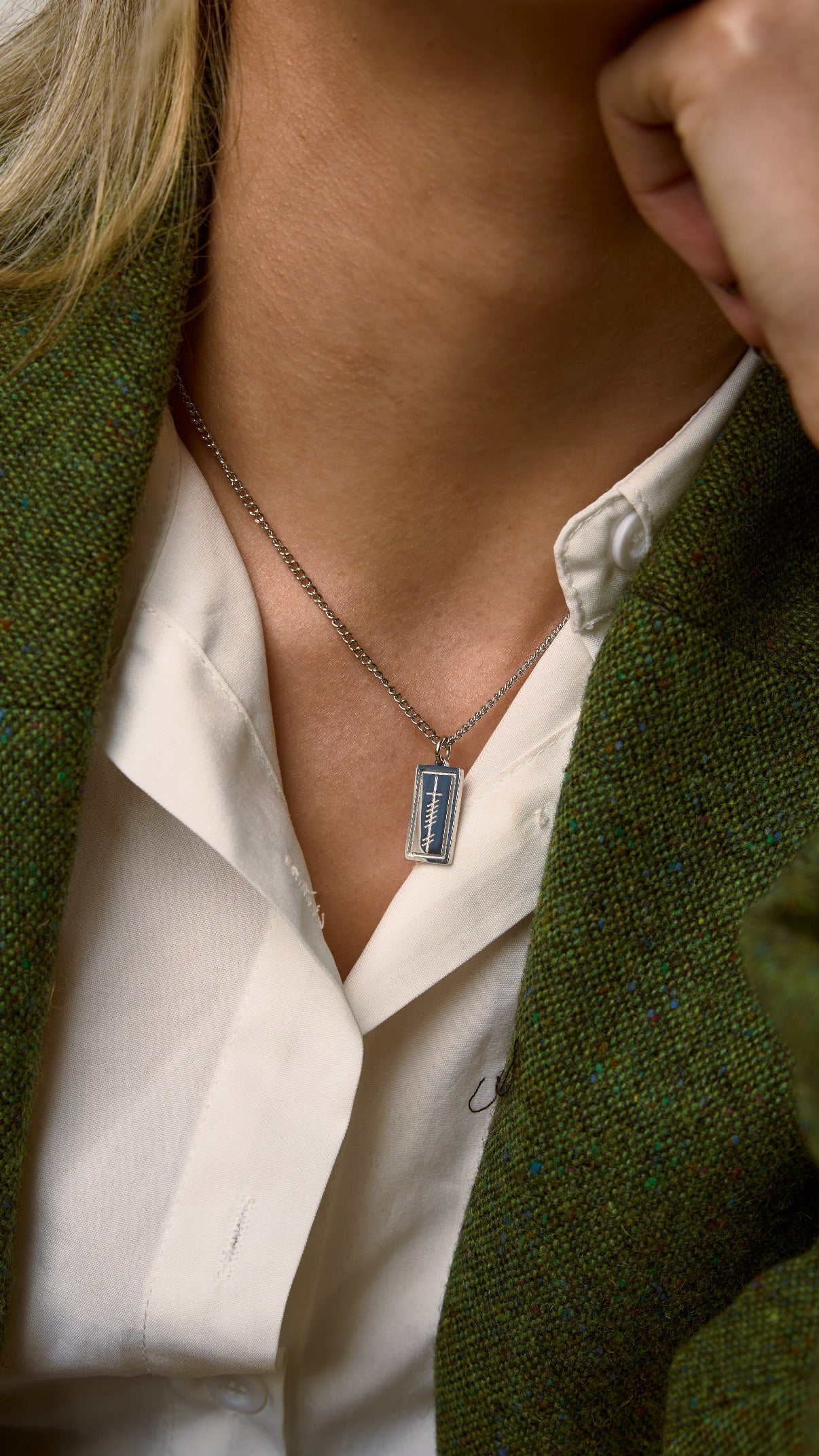 Ogham 'GRÁ' Necklace