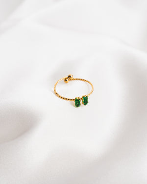 Emerald Stone Ring