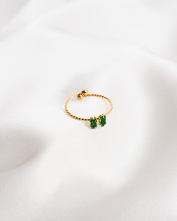 Emerald Stone Ring