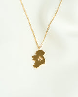 Shamrock Map Necklace