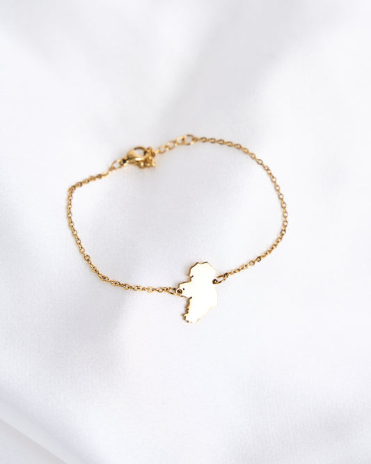 Ireland Map Bracelet