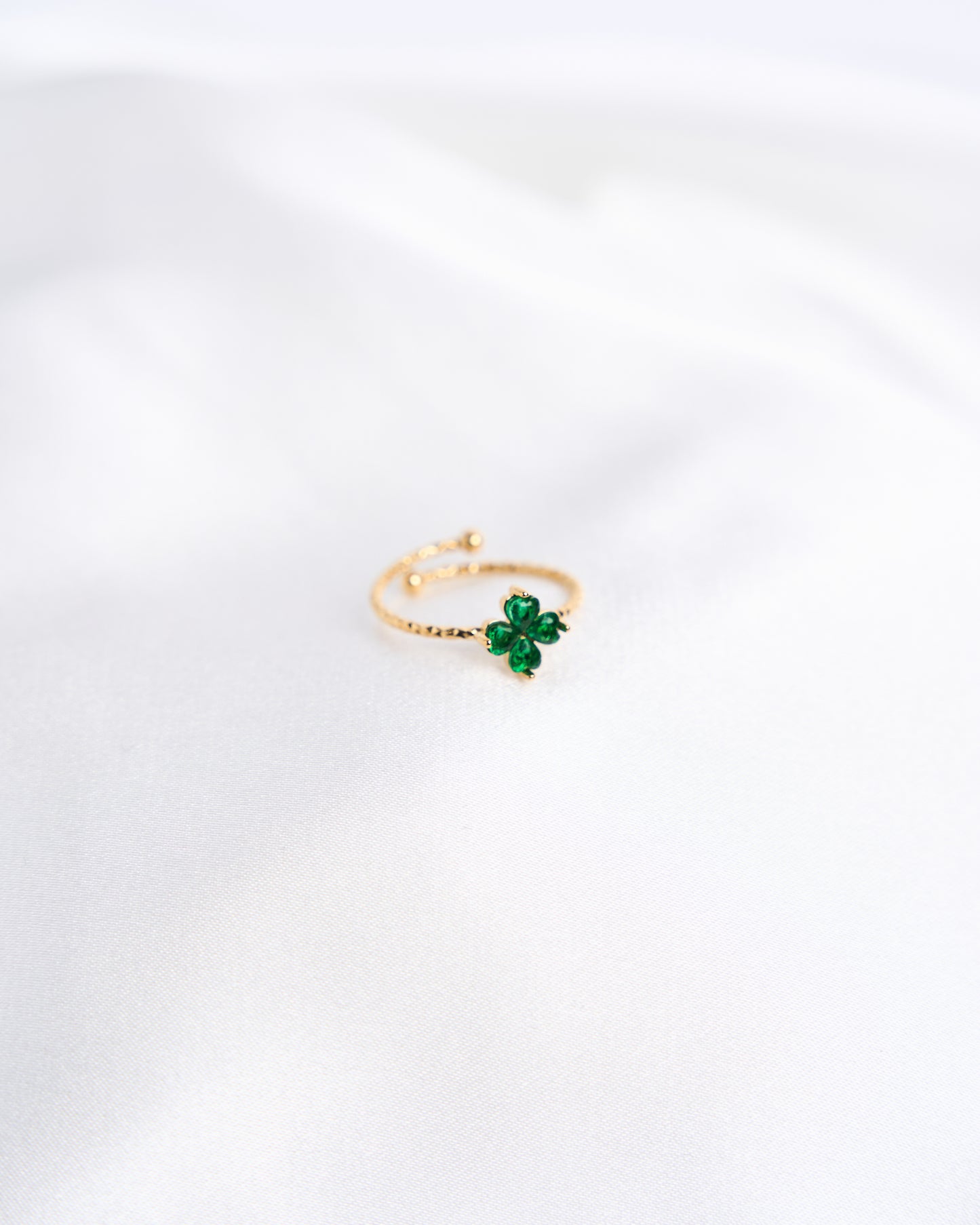 Four Leaf Clover Ring