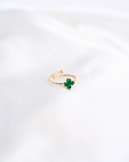Four Leaf Clover Ring