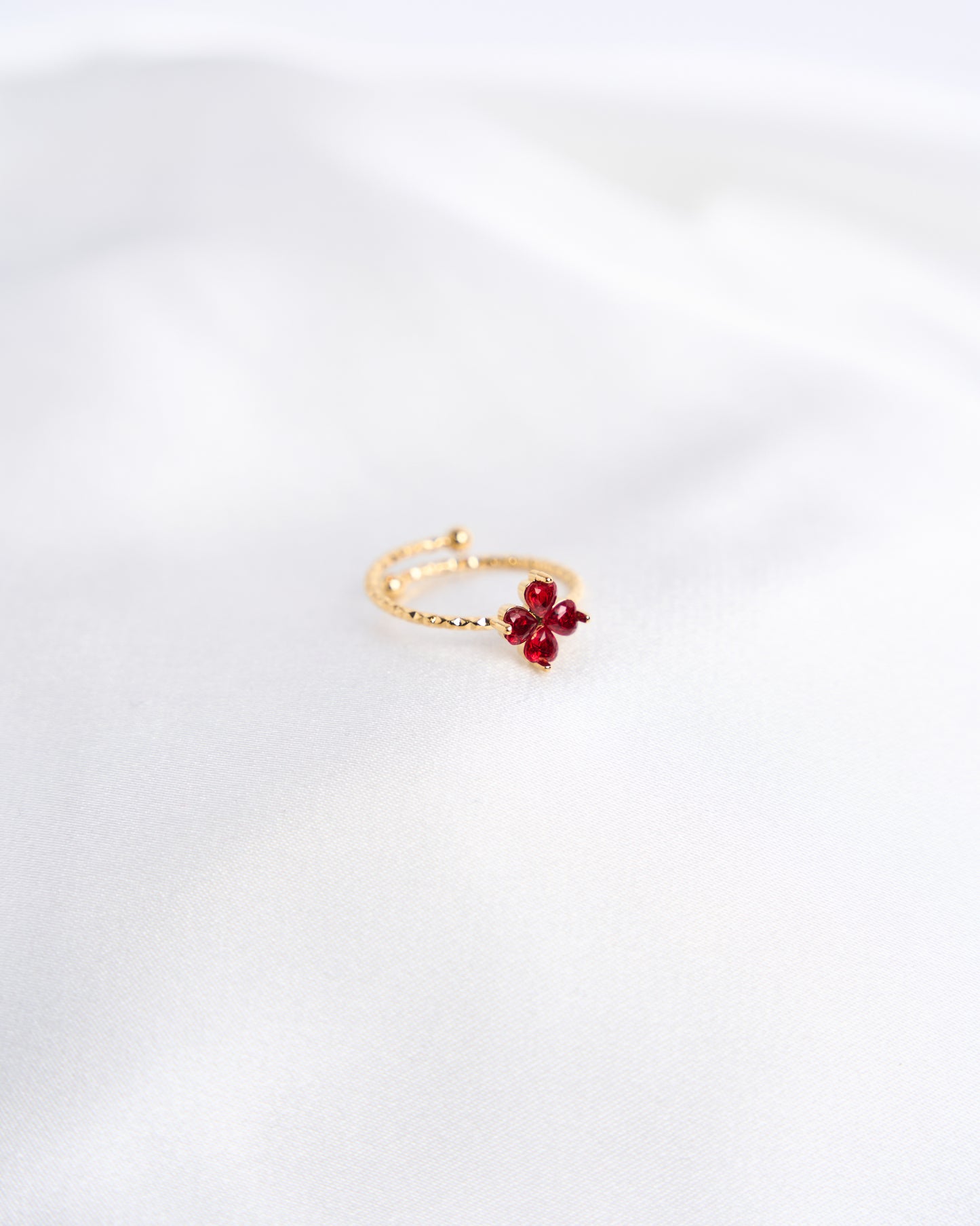 Four Leaf Clover Ring