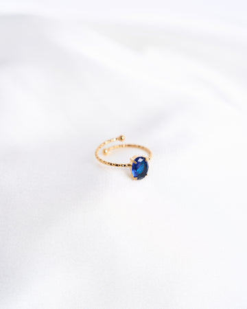 Oval Gemstone Ring