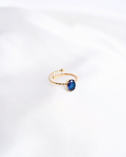 Oval Gemstone Ring