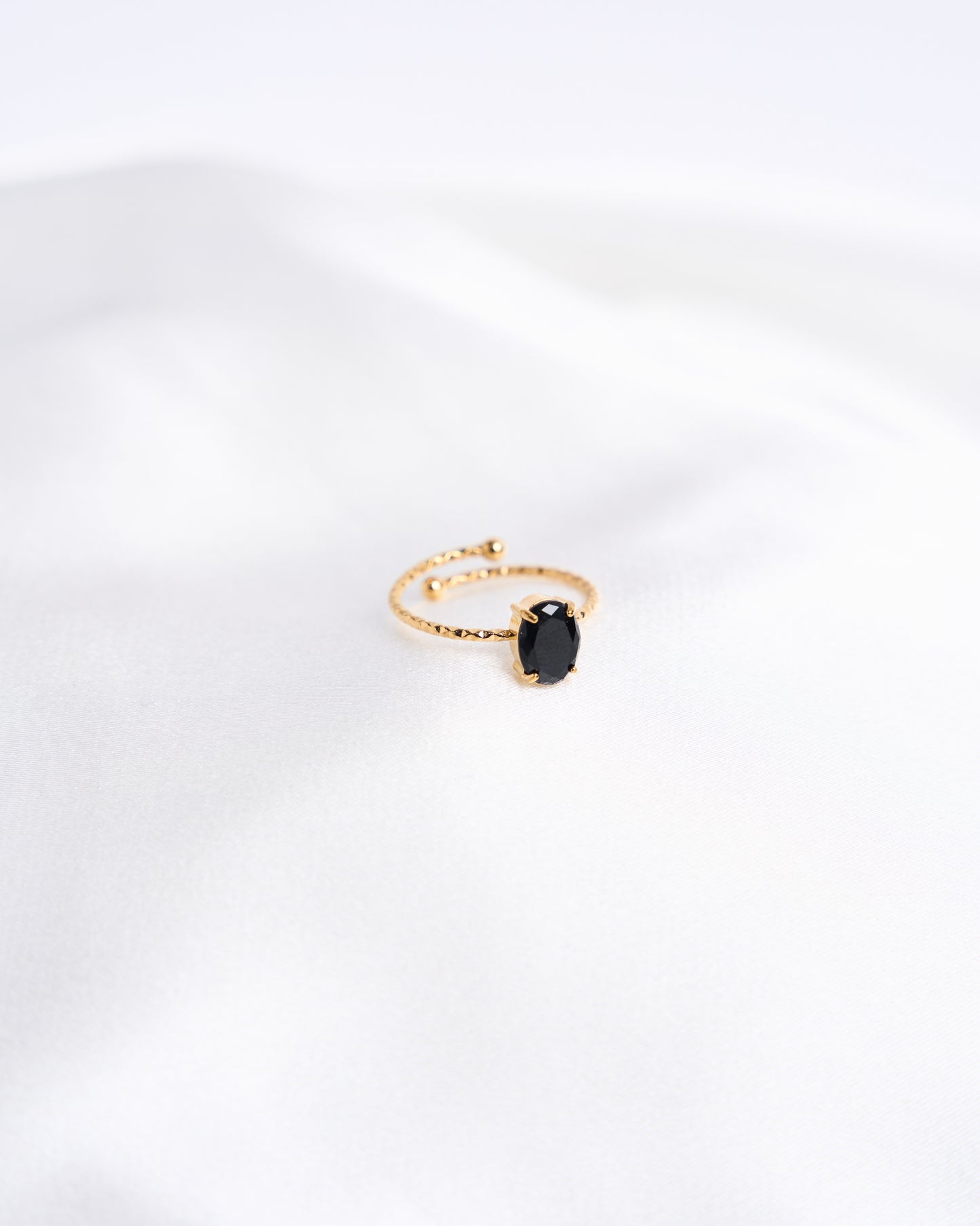 Oval Gemstone Ring